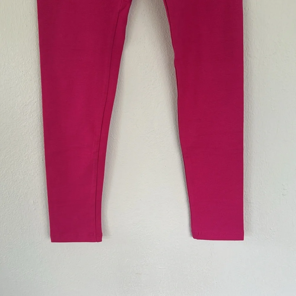 The Children’s Place girl’s pink pull on elastic waist leggings size large 10/12